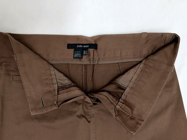 Gonna a matita S marrone Zara