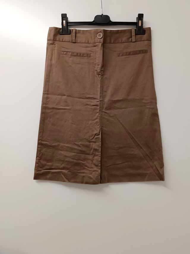Gonna a matita S marrone Zara