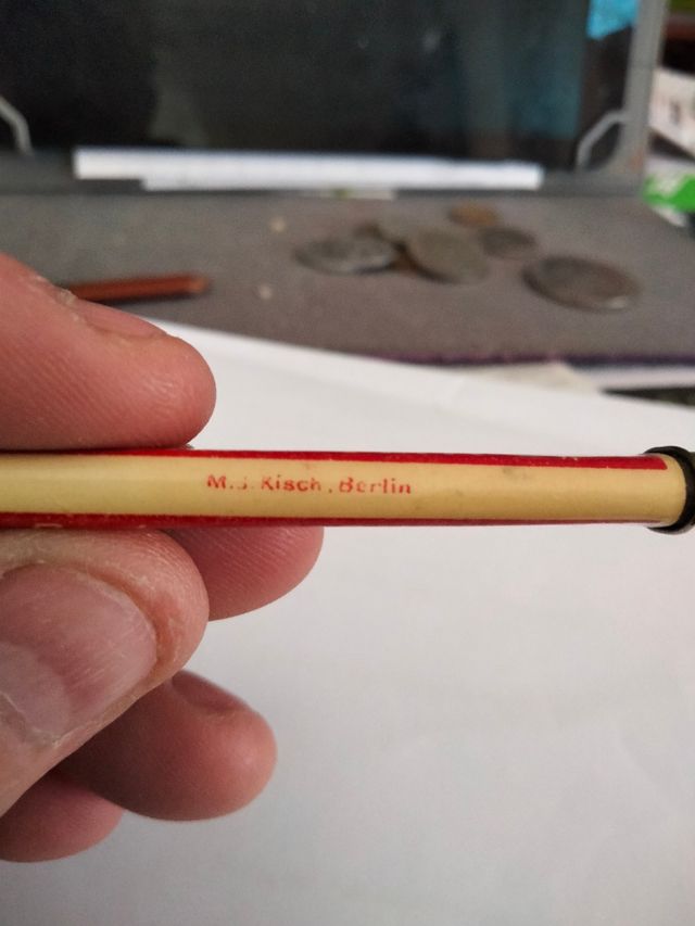 Lápiz fabricado en Berlín Antiguo