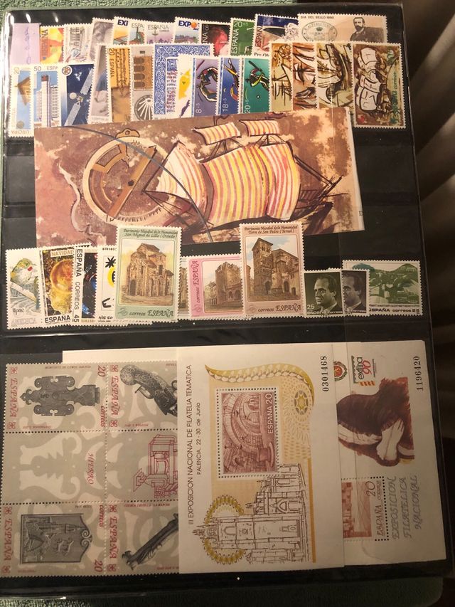 Sellos de España nuevos sin fijasellos