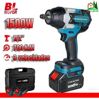 Pistola de Impacto de 1/2" a baterías 21V 🔋