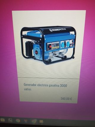 Generador 3000w