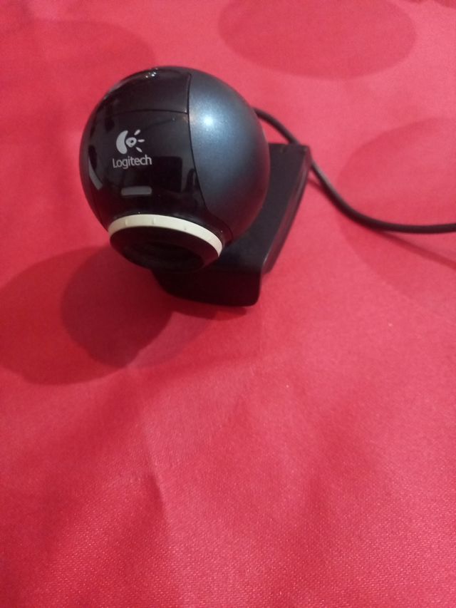 Webcam Logitech negra