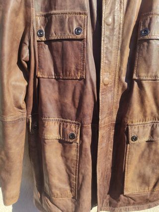 Chaqueta PIEL-HERVAS PIEL