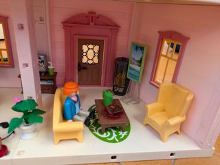 Cocina y salón Playmobil