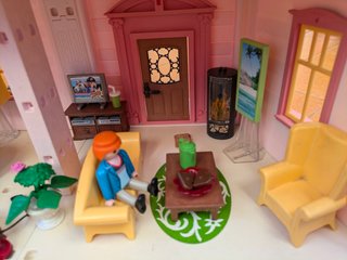 Cocina y salón Playmobil