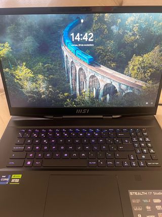Portátil MSI Stealth 17 i9 / RTX 4090 / 32GB / 2Tb
