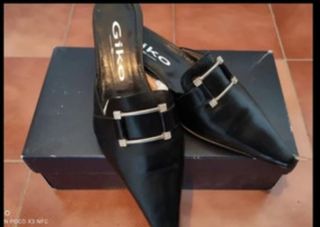 ZAPATO ABIERTO NEGRO