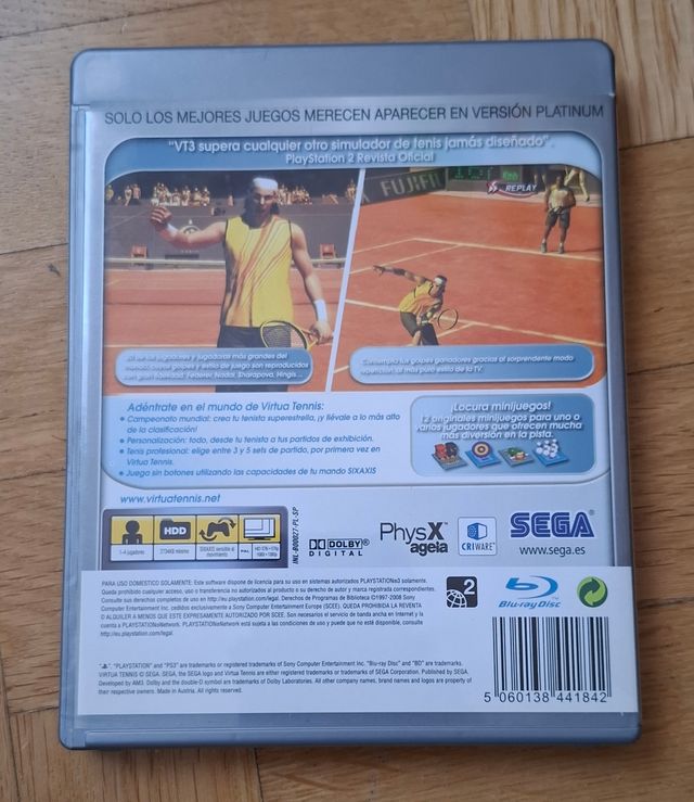 VIRTUA TENNIS 3 (PS3)