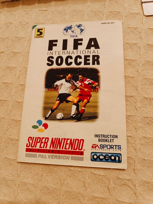 FIFA International Soccer SNES