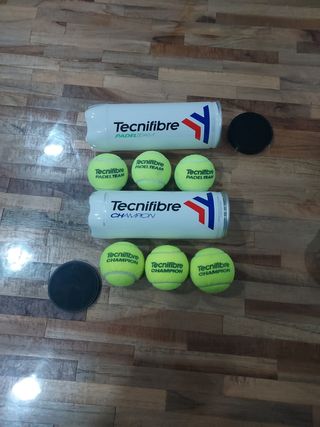 6 Pelotas Padel Tecnifibre.