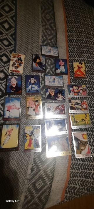 Cromos dragón ball calendario DBG