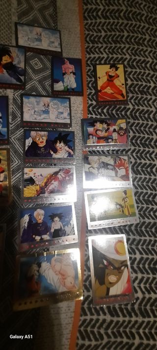 Cromos dragón ball calendario DBG