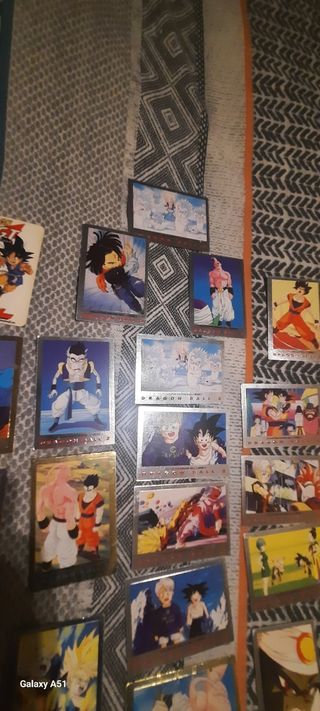 Cromos dragón ball calendario DBG