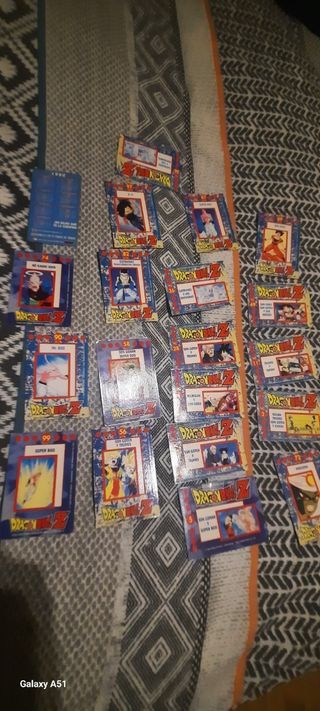 Cromos dragón ball calendario DBG