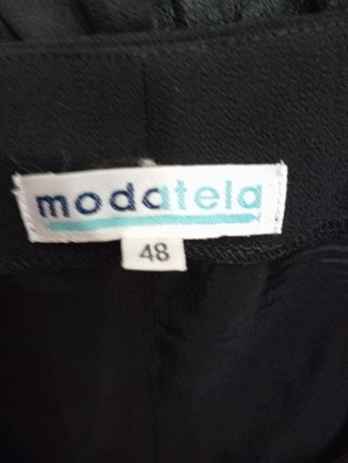Blusa de tirantes negra de Modatela T.48