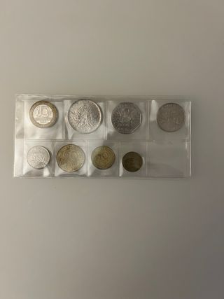 Lote francos franceses. Monedas.