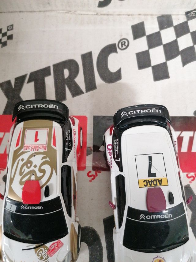 Scalextric lote Citroën ds3 wrc