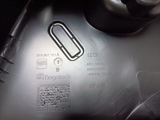 Guarnição mala seat leon