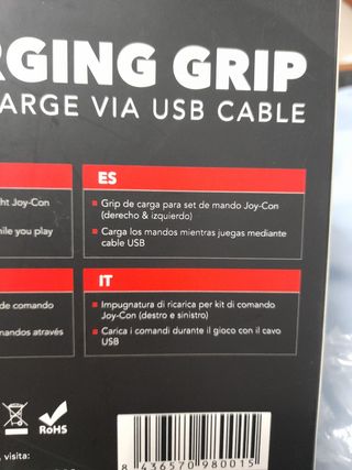 Soporte cargador JOIN-CONS Nintendo Switch