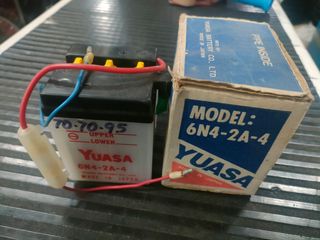 Batería Yuasa 6V. moto clásica.
