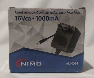 Adaptador de 16Vac 1A