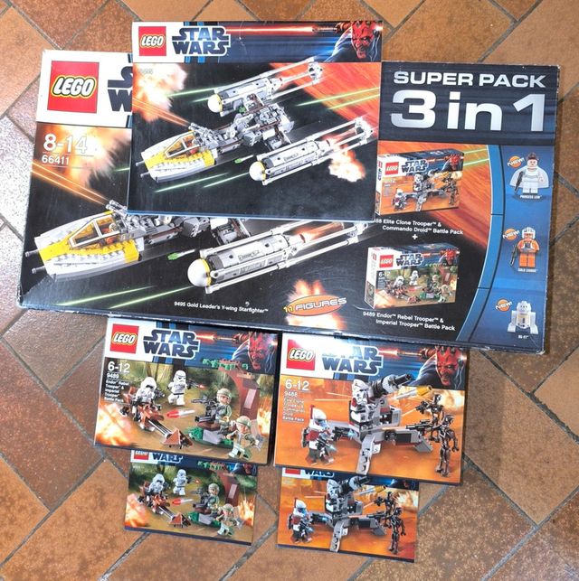 Super pack lego 66411 pack combinado Sets 9488....