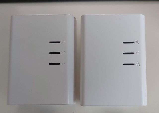 Modem + Power Lines + Switch