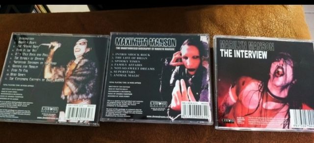 Triple cd + Postales M. Manson - collector box