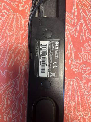 Barra de sonido tv  LG SJ1 129€ en MediaMarkt