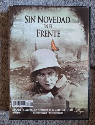 DVD SIN NOVEDAD EN EL FRENTE