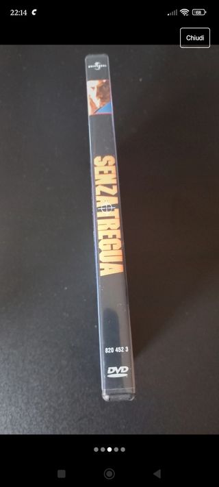 Senza Tregua Van Damme hard target dvd