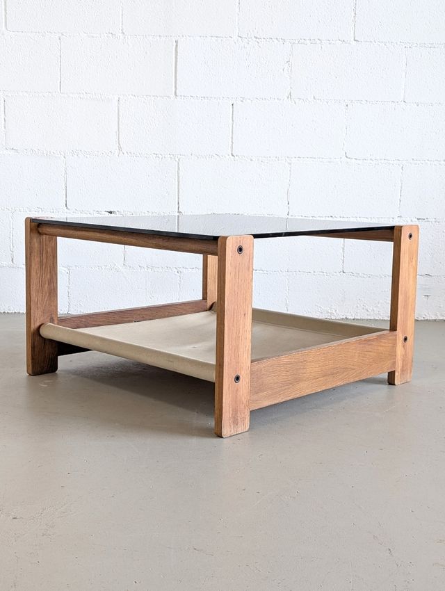 Tavolo Midcentury in rovere degli anni '70