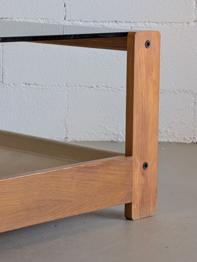 Tavolo Midcentury in rovere degli anni '70