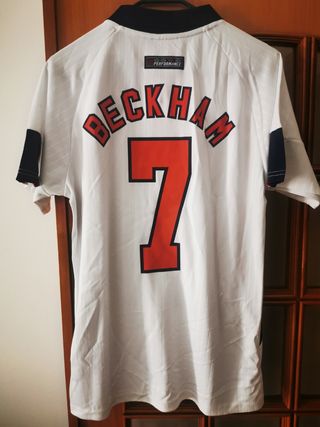 Camisola England 98/99 Beckham 7 Tamanho M
