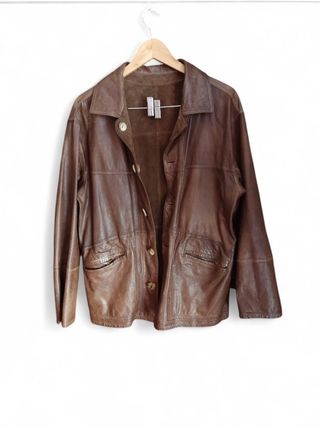 Chaqueta Piel vintage años 70!!!