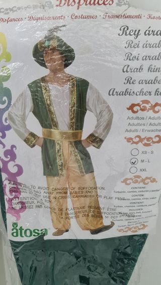 Disfraz de príncipe arabe