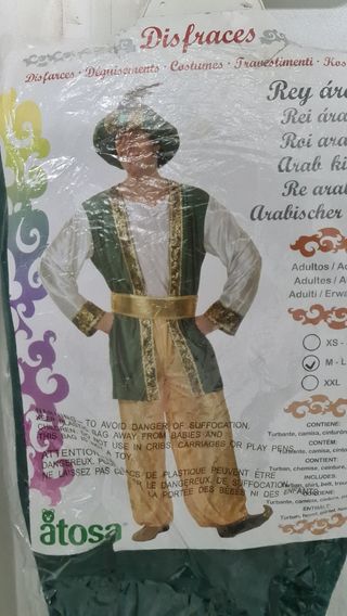 Disfraz de príncipe arabe
