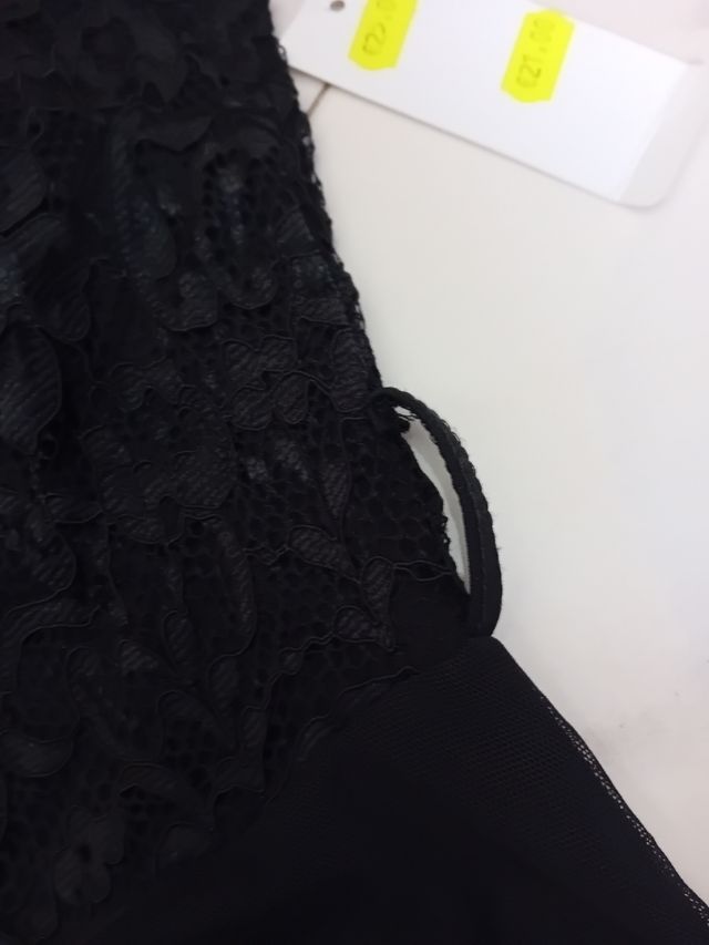 Abito nero in pizzo, Tg.unica 🎀