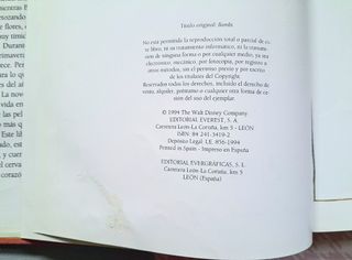 Lote Bambi y el Libro de la selva Disney everest