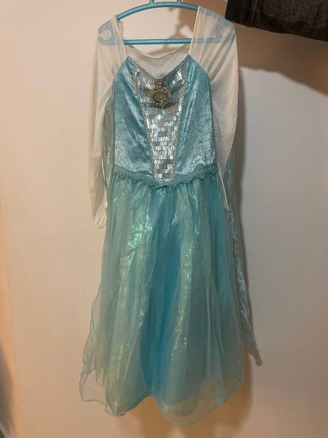 Disfraz Frozen para niñas de 4 y 5 años