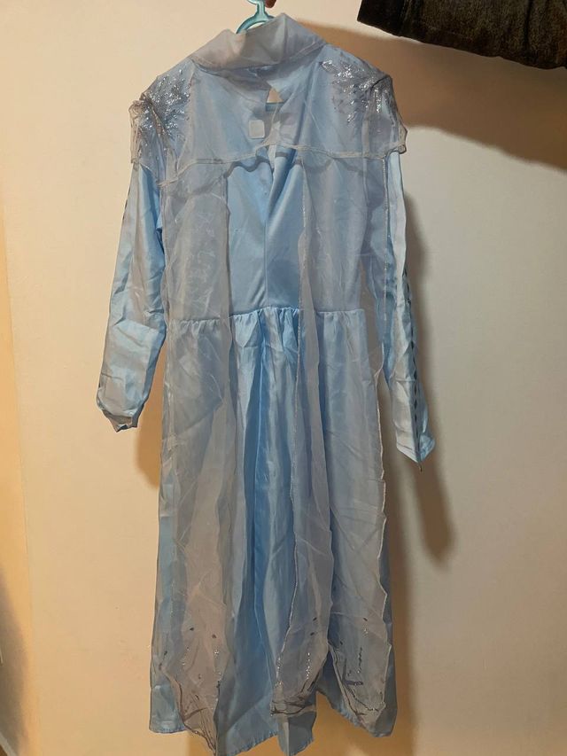 Disfraz Frozen, para niñas de 5 y 6 años