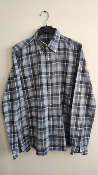 Camisa de cuadros, Emidio Tucci, tallaM