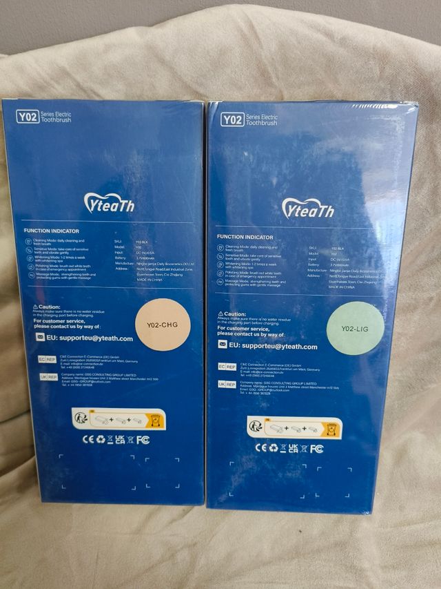 Cepillos de Dientes Electricos lote de 2