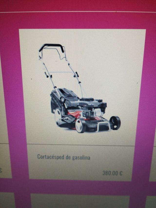 Corta cesped gasolina