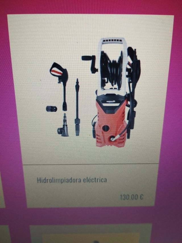 Hidro limpiadora electrónica