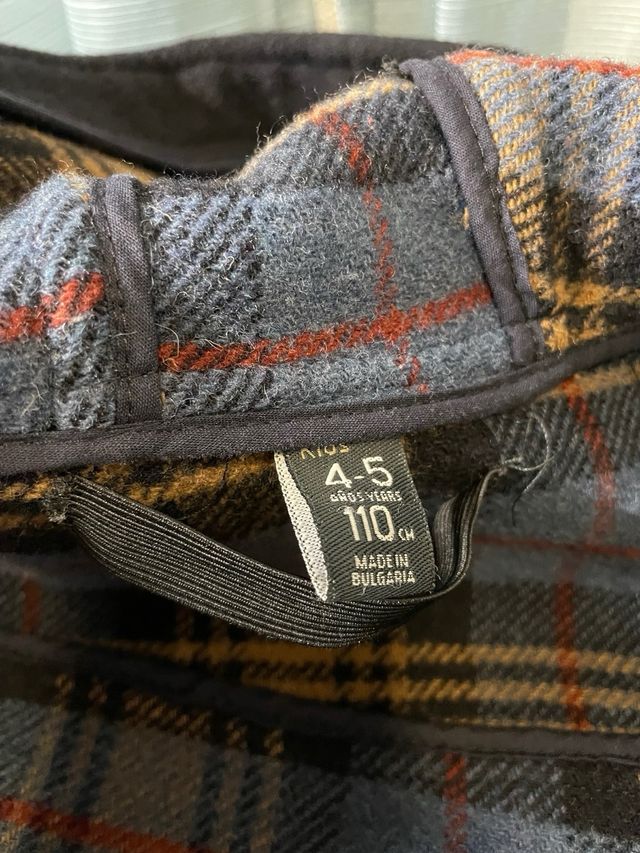 Abrigo paño talla 5