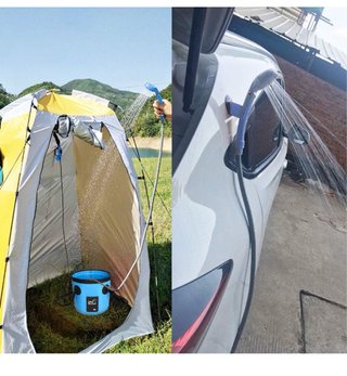 Ducha portatil camping caravana