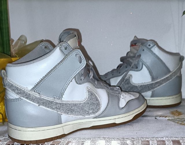 Authentic Nike Dunk High Uni Chenille Swoosh OG