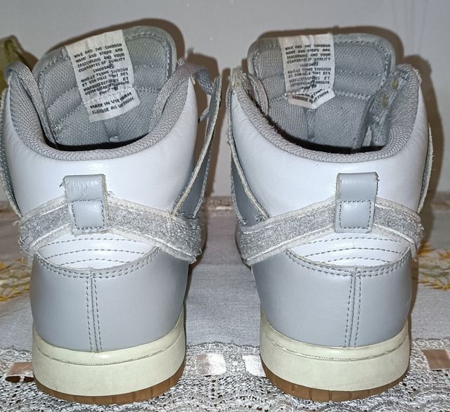 Authentic Nike Dunk High Uni Chenille Swoosh OG